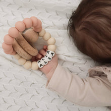 Load image into Gallery viewer, SHAKER PERSONALISED teething rattle
